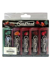 Doc Johnson GoodHead Gel 5 Pack Edible & Flavorful Enhancer